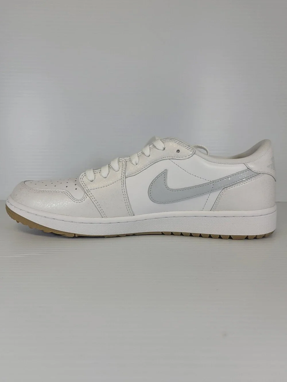 Mens Air Jordan RETRO 1 LOW GOLF White Gum Shoes New DD9315-111